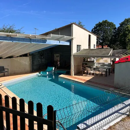 La - Piscine - Billard Vila Belleville-sur-Vie